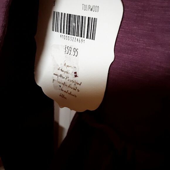 ALTAR'D STATE Top Purple Ruffled Casual‎ Shirt sz S to L - Picture 5 of 6